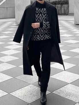 KRIS VAN ASSCHE(クリスヴァンアッシュ)の「ROUND NECK SWEATER