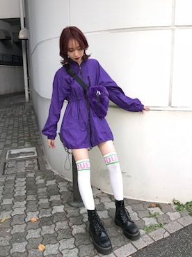 Jouetie ジュエティ のソックス 靴下を使った人気ファッションコーディネート Sciaky