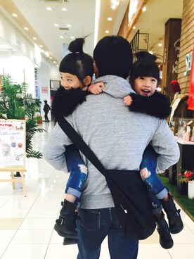 ひよ。こは。さん（キッズ・110cm）の冬コーディネート