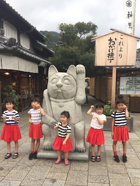 ひよ。こは。さん（キッズ・110cm）の夏コーディネート