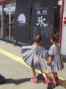 ひよ。こは。さん（キッズ・110cm）の秋コーディネート