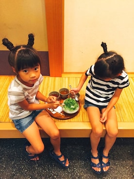 ひよ。こは。さん（キッズ・110cm）の秋コーディネート