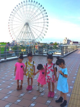 ひよ。こは。さん（キッズ・110cm）の秋コーディネート