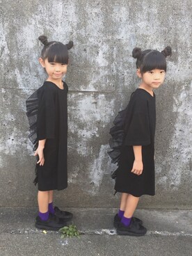 ひよ。こは。さん(キッズ・110cm)の秋コーディネート