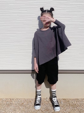 ひよ。こは。さん(キッズ・131cm)の春コーディネート