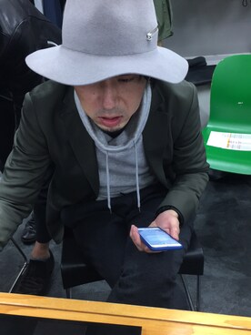 「hat」｜Shinoさん（メンズ・172cm）の冬コーディネート