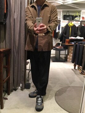 「SToL（ストル）のアイテム」を使った、Shinoさん（メンズ・172cm）の秋コーディネート
