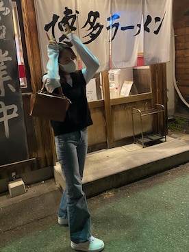 「moussy」｜yui さん（レディース・158cm）の春コーディネート