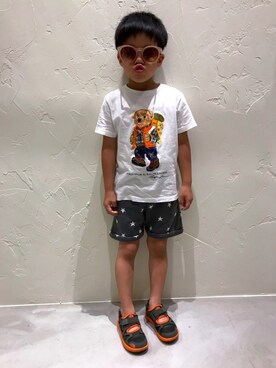 あさっぴー☆さん（キッズ・110cm）の夏コーディネート