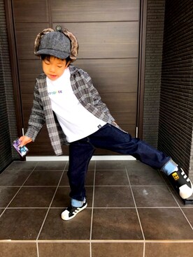あさっぴー☆さん（キッズ・110cm）の秋コーディネート