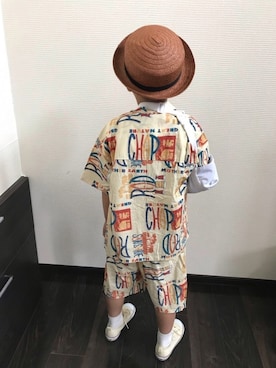 「オールスター」｜「アイテム（その他）」を使った、あさっぴー☆さん（キッズ・120cm）の夏コーディネート
