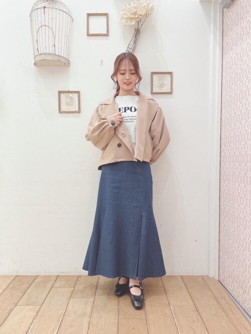 Majestic Legon マジェスティックレゴンピオレ姫路店スタッフさんのトレンチコートを使ったコーディネート Zozotown