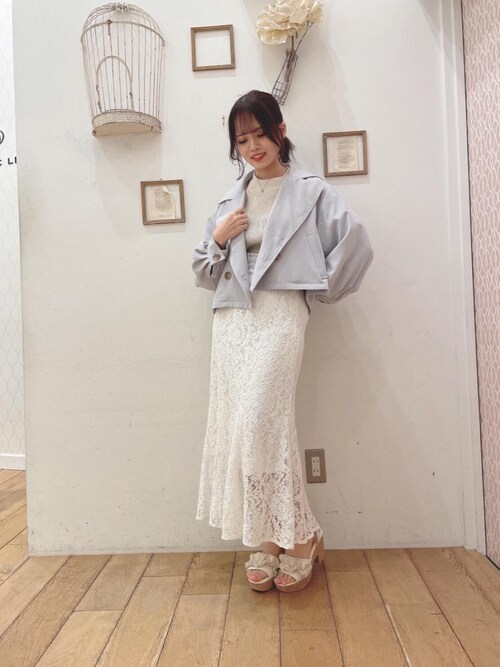 Majestic Legon マジェスティックレゴンピオレ姫路店スタッフさんのトレンチコートを使ったコーディネート Zozotown