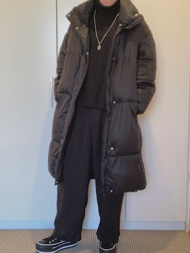 「BROWNY（ブラウニー）のアイテム（パンツ）」を使った、ktr843さん（メンズ・167cm）の冬コーディネート