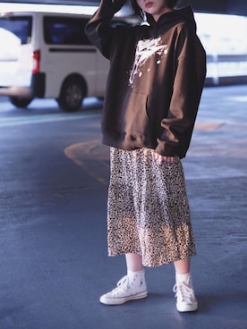 「YARD PLUS（ヤードプリュス）のアイテム」を使った、sakiさん（レディース・168cm）の冬コーディネート