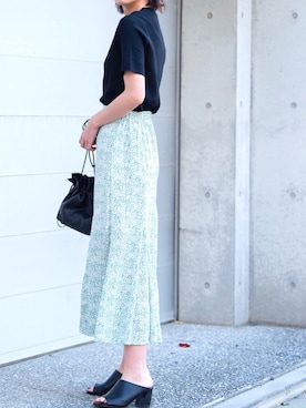 「アイテム（ハンドバッグ）」を使った、sakiさん（レディース・168cm・10代）の春コーディネート