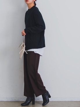 sakiさん（レディース・168cm）の秋コーディネート