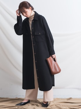 「アイテム（カバーオール）」を使った、sakiさん（レディース・168cm・20代）の秋コーディネート