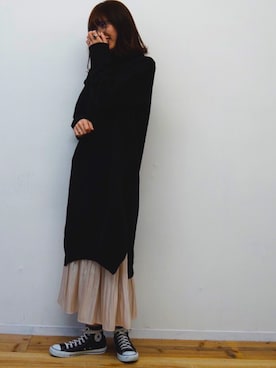 sakiさん（レディース・168cm）の冬コーディネート