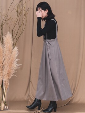 sakiさん（レディース・168cm）の冬コーディネート