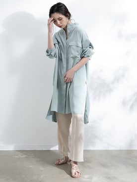 「yukichi.（ユキチ）のアイテム」を使った、sakiさん（レディース・168cm）の春コーディネート