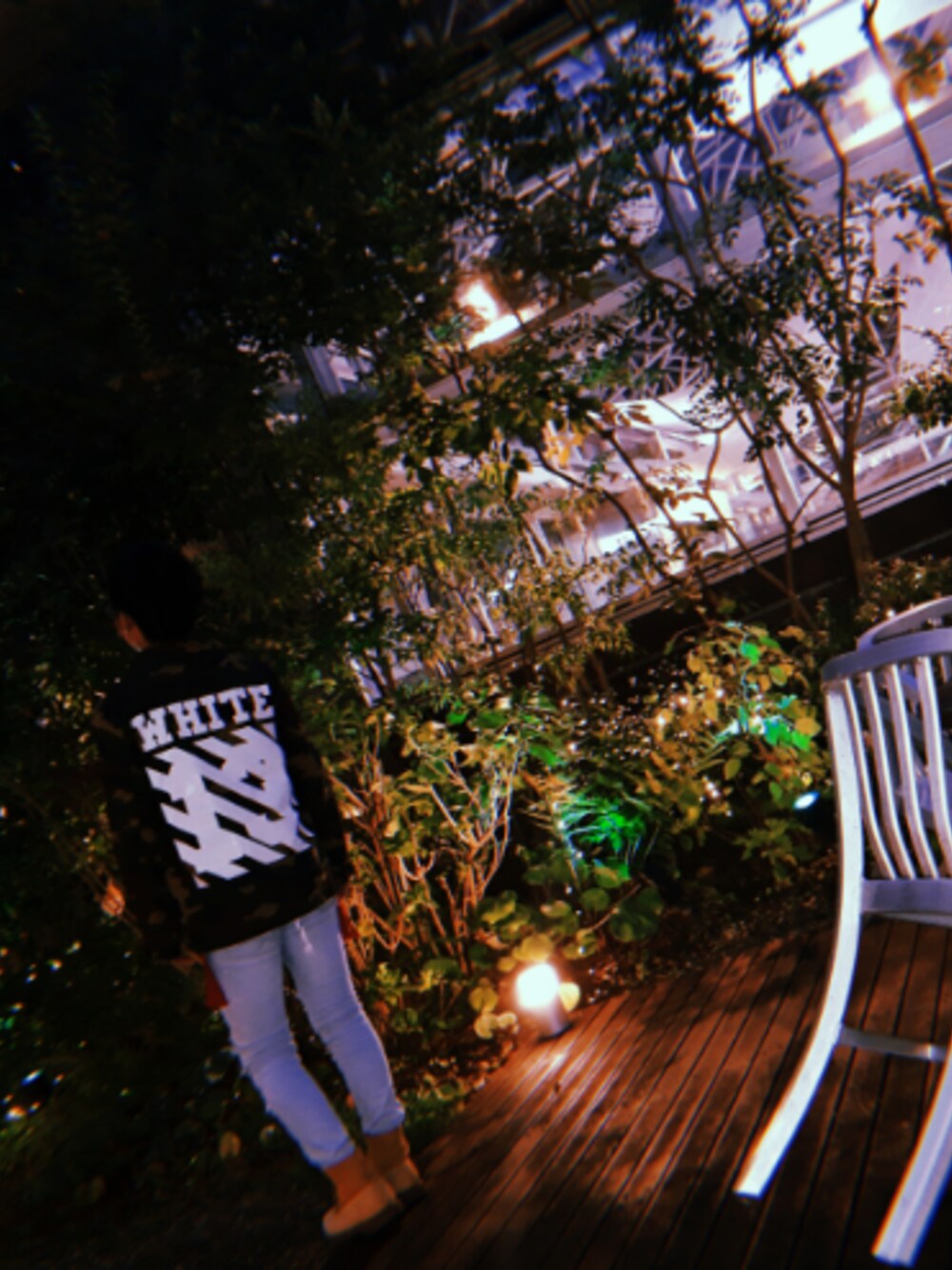 「OFF-WHITE」｜「off whiteのアイテム（その他アウター、その他）」を使った、syunさん（メンズ・163cm）の秋コーディネートの1枚目の写真