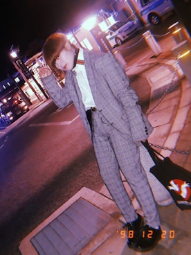 「RAGEBLUE（レイジブルー）のアイテム（その他シューズ）」を使った、syunさん（メンズ・163cm）の冬コーディネート