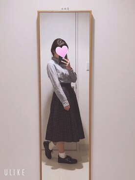「新年一発目」｜「アイテム（その他シューズ）」を使った、MiIさん（レディース・163cm）の冬コーディネート