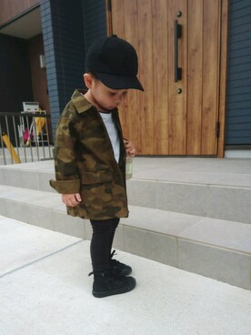 AOさん（キッズ・90cm）の秋コーディネート