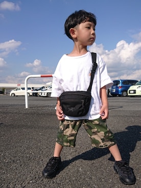 「ARC'TERYX（アークテリクス）のアイテム」を使った、AOさん（キッズ・100cm）の秋コーディネート