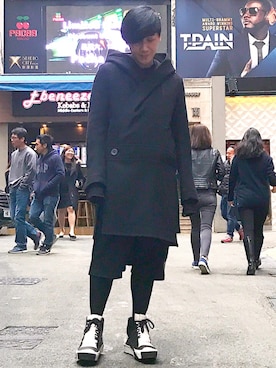 Iam Will Iamさんの（Rick Owens | リックオウエンス）を使ったコーディネート