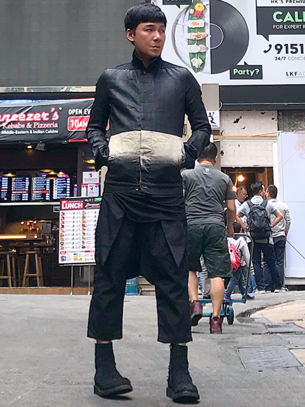 DRKSHDW by RICK OWENSのデニムジャケット（ブラック系）を使った人気