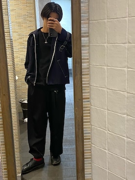 「GUCCI（グッチ）のアイテム」を使った、しゅんPさん（メンズ・170cm）の冬コーディネート