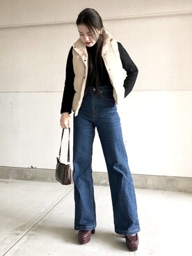 skmtmloさん（レディース・159cm）の冬コーディネート