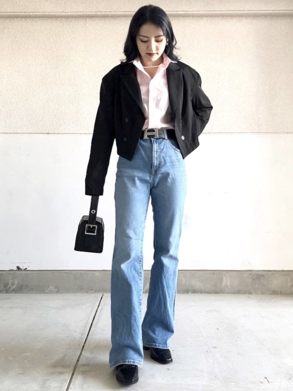 HERMESのベルトを使ったレディース人気ファッション
