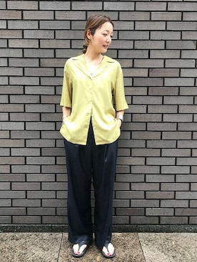 ネイビーパンツ のレディース人気ファッションコーディネート Wear