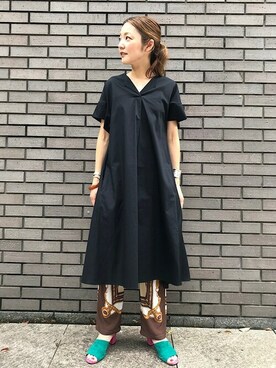 阿部さん（レディース・165cm）の夏コーディネート