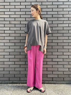 阿部さん（レディース・165cm）の夏コーディネート