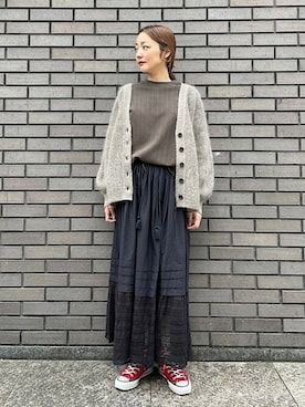 阿部さん(レディース・165cm)の秋コーディネート