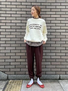 阿部さん(レディース・165cm)の秋コーディネート