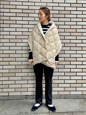 阿部さん(レディース・165cm)の冬コーディネート