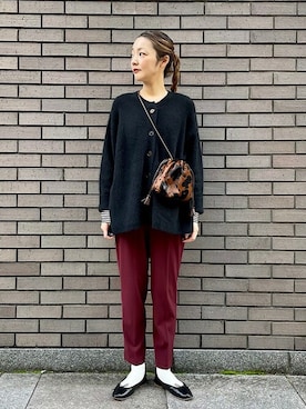 阿部さん（レディース・165cm）の冬コーディネート