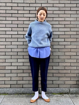 阿部さん（レディース・165cm）の冬コーディネート