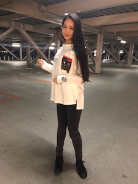 「クセが強い」｜SYKさん（レディース・164cm）の秋コーディネート