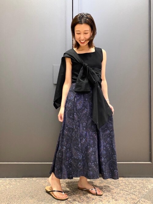 Rina Komatsu ユナイテッドアローズ 有楽町店 Beauty Youth United Arrowsのニット セーターを使ったコーディネート Wear Rina Komatsu ユナイテッドアローズ 有楽町店 Beauty Youth United Arrowsのニット セーターを使ったコーディネート Wear