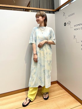 鈴木さん(レディース・156cm)の夏コーディネート