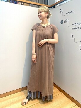 鈴木さん（レディース・156cm）の夏コーディネート