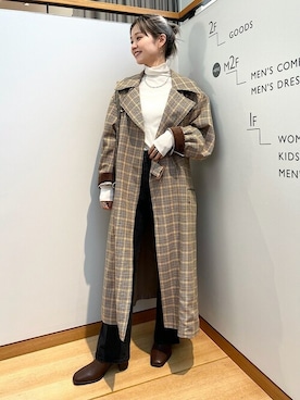 鈴木さん（レディース・156cm）の秋コーディネート