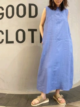 「TICCA（ティッカ）のアイテム（ワンピース/ドレス）」を使った、tomさん（レディース・163cm）の夏コーディネート