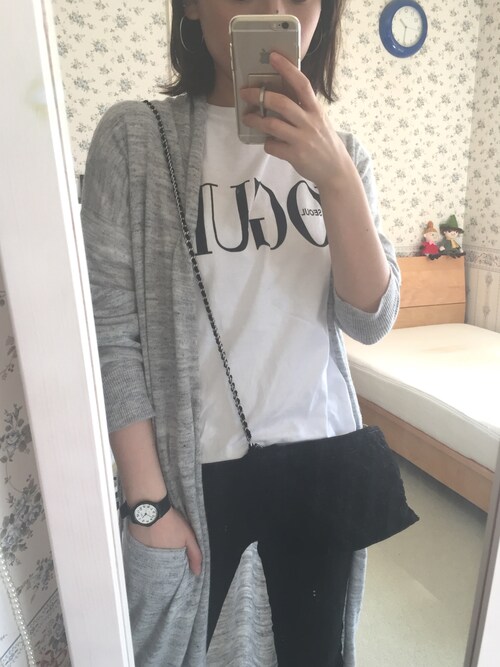 むんちゃん Honeyのtシャツ カットソーを使ったコーディネート Wear